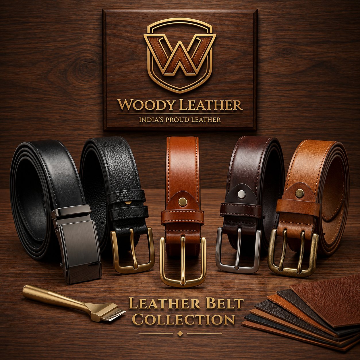 Belts by Woody Leather