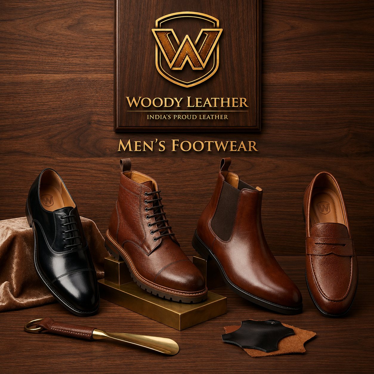 Men’s Footwear by Woody Leather